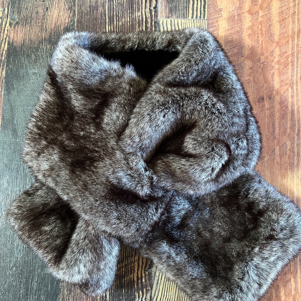 Warm Faux Fur Scarf